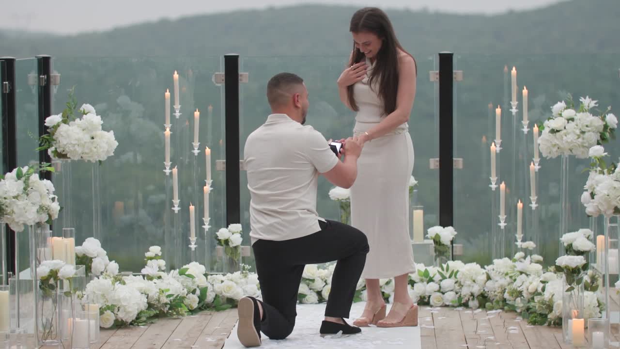 Une demande en mariage filmée par Miron & Co
